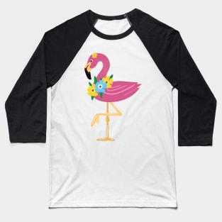 Awesome Floral Flamingo Queen Merch T-shirt and Accessories - ladies gift ideas Baseball T-Shirt